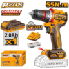 Ingco 20V Cordless Drill Machine 13Mm Cdli205582