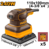 Ingco 4 Inch Orbital Sander 240W 110Mm Ps2416