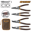 Ingco 4 Pieces Circlip Plier Set Hccps26180
