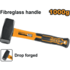 Ingco Carbon Steel Club Hammer Fiber Glass Handle