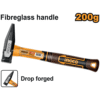 Ingco Carbon Steel Machinist Hammer Fiber Glass Handle
