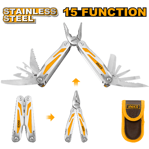 Ingco Foldable 15 Multi Funtion Tool Hfmft0115