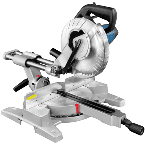 Dongcheng 10 Inch 1650W Sliding Miter Saw 255Mm Djx06-255
