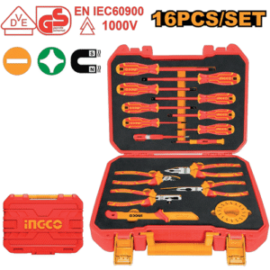 Ingco 16 Pieces Insulated Hand Tool Set Hkith1601