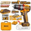 Ingco 20V Cordless Impact Drill Machine 13Mm Cidli20558