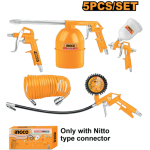 Ingco 5 Pieces Air Tools Set Akt0053-3