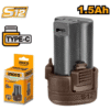Ingco 1.5Ah (1500Mah) Lithium Ion Battery 12V Fbli12153