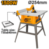 Ingco 10 Inch 1500W Table Saw Cutter 254Mm Ts150078