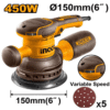 Ingco 6 Inch Rotary Sander 450W 150Mm Rs4516