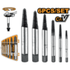 Ingco 6 Pieces Screw Extractor Set  Ase106