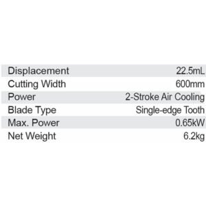Dongcheng  650W 600Mm 2 Stroke Gasoline Hedge Trimmer 24 Inch D03Gjb0.7Kw