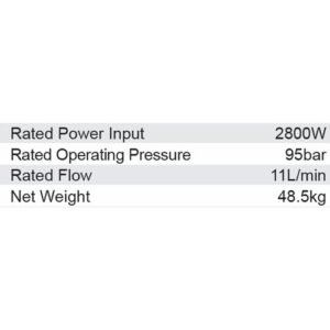 Alternative view of Dongcheng  2800W Pressure Washer 95Bar Dqw11/9.5