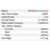 Dongcheng  20V Cordless Rotary Hammer 28Mm Dczc02-28 Type
