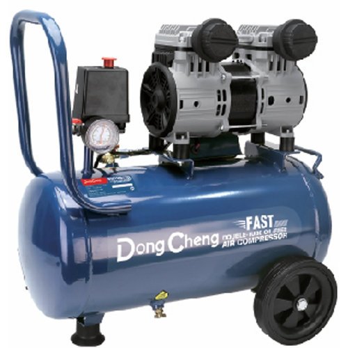 Dongcheng 1100W Oil Free Air Compressor 24Ltr Dqe1100/24L