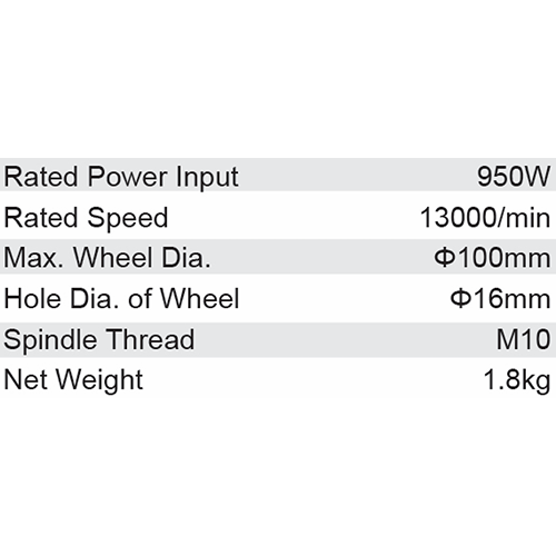 Dongcheng 4 Inch 950W Angle Grinder 100Mm Dsm03-100S