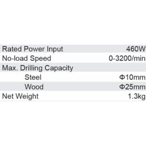 Dongcheng 460W Drill Machine 10Mm Djz10-10