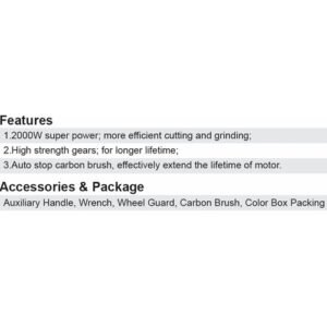Dongcheng 6 Inch 2000W Angle Grinder 150Mm Dsm04-150S