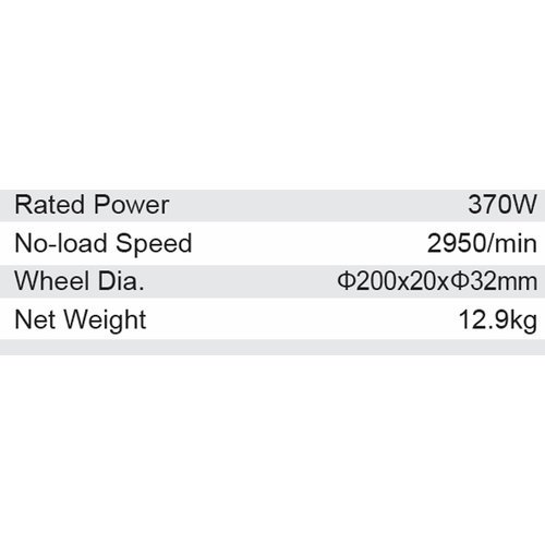 Dongcheng 8 Inch 370W Bench Grinder 200Mm Dse200