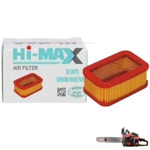 Hi Max Gasoline Chain Saw Air Filter  Square