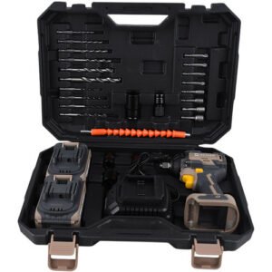 Xtra Power 1/2'' Square Drive Cordless Impact Wrench With Kit 21V 350 N*M Xpc-Iwt-01