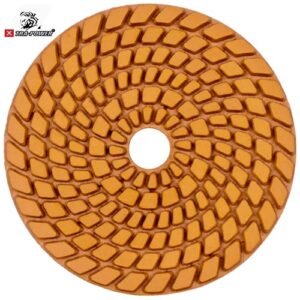Xtra Power 4 Inch Velcro Diamond Polishing Pad For Marble & Granite 100Mm