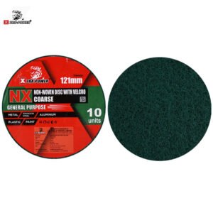Xtra Power 5 Inch Non Woven Disc With Velcro 121Mm