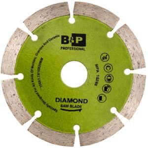 B & P 4 Inch 8 Seg Diamond Saw Blade 110Mm