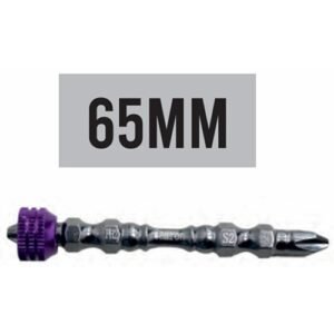 Camron Pro 65Mm +/+ Screw Driver Bit 2.5 Inch Ph2