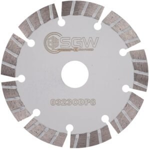 Sgw 5 Inch 9 Seg Diamond Saw Blade 125Mm Hard Stone 12Mm