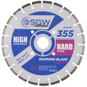 Sgw 14 Inch 23 Seg Diamond Saw Blade 355Mm Hard Stone
