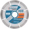 Sgw 4 Inch 8 Seg Diamond Saw Blade 105Mm Ceramic