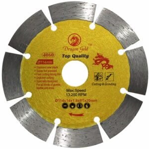 Camron Gold 4 Inch 8 Seg Diamond Saw Blade 114Mm Dry/Wet Cutting 4060