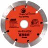 Dragon Gold 4 Inch 9 Seg Diamond Saw Blade 110Mm Wet/Dry Cutting 4095