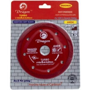 Dragon 4 Inch Turbo Concrete Diamond Saw Blade 110Mm 4404
