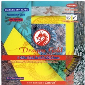 Dragon Gold 10 Inch 16 Seg Diamond Saw Blade 250Mm
