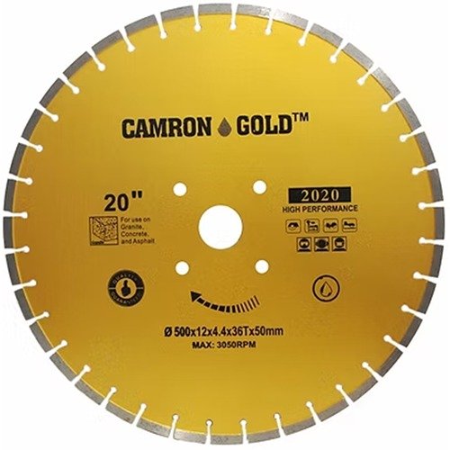 Camron Gold 20 Inch 36 Seg Diamond Saw Blade 500Mm 2020