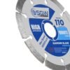 Sgw 4 Inch 9 Seg Diamond Saw Blade 110Mm Quartz Stone