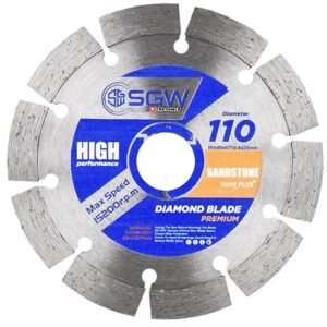 Alternative view of Sgw 4 Inch 10 Seg Diamond Saw Blade 110Mm Sand Stone