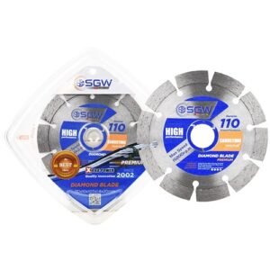 Sgw 4 Inch 10 Seg Diamond Saw Blade 110Mm Sand Stone