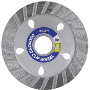 Sgw 3 Inch Diamond Cup Wheel Turbo 80Mm
