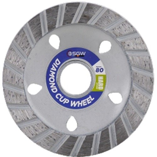 Sgw 3 Inch Diamond Cup Wheel Turbo 80Mm