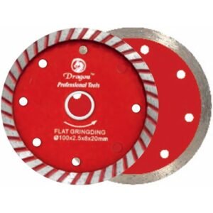 Dragon 4 Inch Flat Cup Rim & Turbo Diamond Saw Blade 100Mm 4422