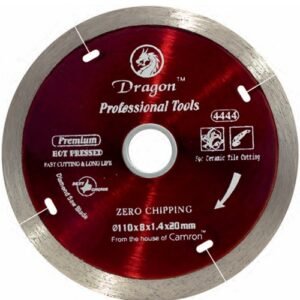 Dragon 4 Inch 4 Seg Diamond Saw Blade 110Mm Thin Rim 4444