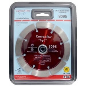 Camron Pro 4 Inch 9 Seg Diamond Saw Blade 114Mm 8095