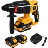Flymax 21V Cordless Rotary Hammer 26Mm