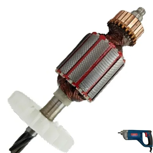 Maxtra Power 2000W Vibrator 35Mm Armature — Maxtra Power Concrete Vibrator's Spare Parts