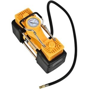 Alternative view of Flymax 12V 7Bar Auto Air Compressor With Kit Hd Double Cylinder