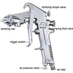 Alternative view of Flymax  400Ml Paint Spray Gun F-75G