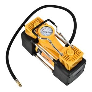 Flymax 12V 7Bar Auto Air Compressor Hd Double Cylinder