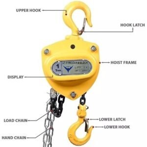 Flymax Manual Chain Pulley Block 3 Mtr Type Vd Heavy - Image 3